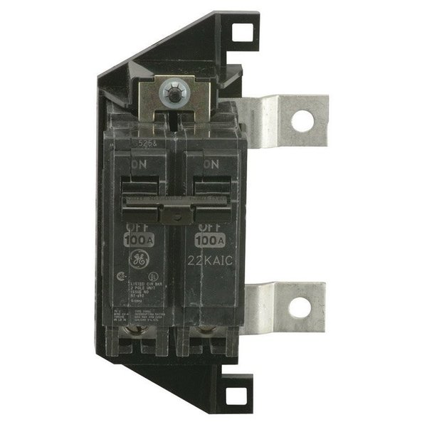 Ge Circuit Breaker, THQMH Series 125A, 2 Pole THQMH125CP